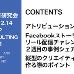 第331回 Facebookリール広告の運用事例紹介