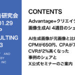 第433回 AI生成画像が元画像と比較してCPMが650円、CPAが70円安く、CVRが2%高くなった事例のシェアとX公式セミナーのご案内